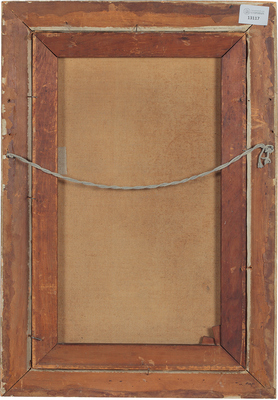 Неизвестный художник. Пейзаж с оленями 